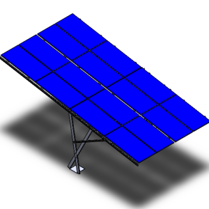 Solar Steel Carport (Double)